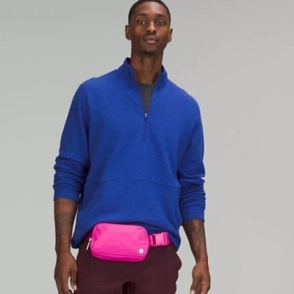 NWT Sonic Pink Lululemon Everywhere Belt bag 1L original size bright pink - Picture 3 of 9